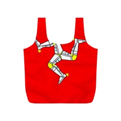 Isle Of Man Full Print Recycle Bag (s) by tony4urban