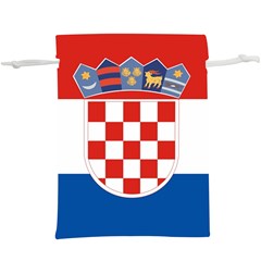 Croatia Lightweight Drawstring Pouch (xl) by tony4urban