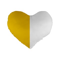 Antrim Flag Standard 16  Premium Heart Shape Cushions by tony4urban