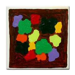 Flowers Ceramic Tile by arash1