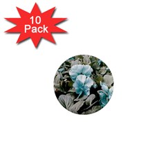 Flowers And Leaves Colored Scene 1  Mini Magnet (10 Pack)  by dflcprintsclothing