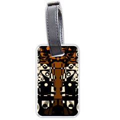 Ethnicity  Luggage Tag (one Side) by Mazipoodles