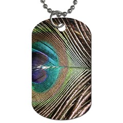 Peacock Dog Tag (two Sides) by StarvingArtisan