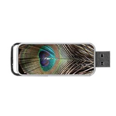 Peacock Portable Usb Flash (two Sides) by StarvingArtisan