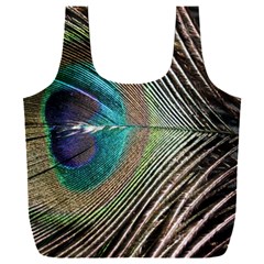 Peacock Full Print Recycle Bag (xxxl) by StarvingArtisan