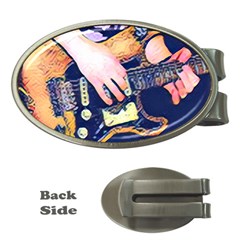 Stevie Ray Guitar  Money Clips (oval) 