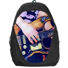 Stevie Ray Guitar  Backpack Bag by StarvingArtisan