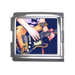 Stevie Ray Guitar  Mega Link Italian Charm (18mm)