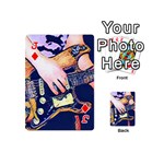 Stevie Ray Guitar  Playing Cards 54 Designs (Mini) Front - DiamondJ