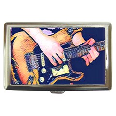 Stevie Ray Guitar  Cigarette Money Case by StarvingArtisan