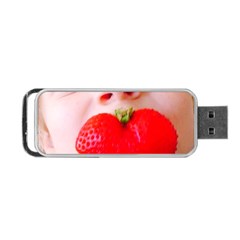 Strawberry Love Portable Usb Flash (two Sides) by StarvingArtisan