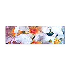 Daisy Painting  Sticker Bumper (100 Pack)