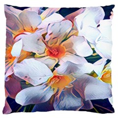 Daisy Painting  Standard Premium Plush Fleece Cushion Case (one Side)