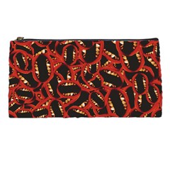 Ugly Open Mouth Graphic Motif Print Pattern Pencil Case by dflcprintsclothing