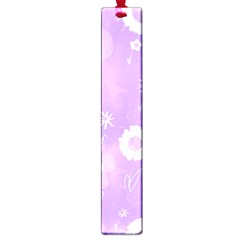 Daisy Flowers Lilac White Lavender Purple Large Book Marks by Mazipoodles