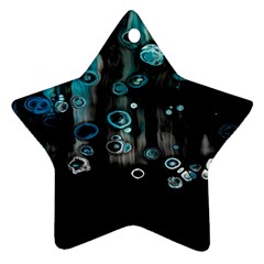 Falling Down Pattern Ornament (star) by artworkshop