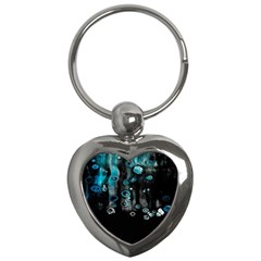 Falling Down Pattern Key Chain (heart) by artworkshop