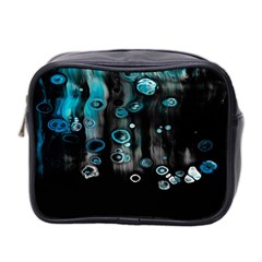 Falling Down Pattern Mini Toiletries Bag (Two Sides)