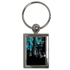 Falling Down Pattern Key Chain (rectangle) by artworkshop