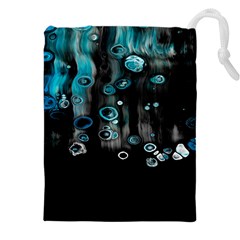 Falling Down Pattern Drawstring Pouch (5xl) by artworkshop