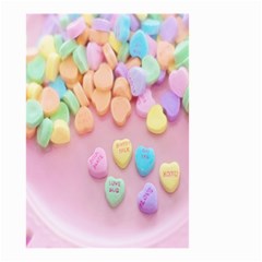 Valentine Day Heart Capsule Small Garden Flag (two Sides)