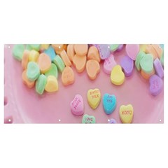 Valentine Day Heart Capsule Banner And Sign 8  X 4  by artworkshop