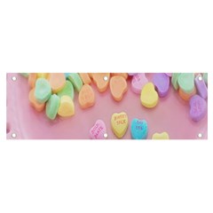 Valentine Day Heart Capsule Banner And Sign 6  X 2  by artworkshop