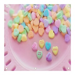 Valentine Day Heart Capsule Banner And Sign 3  X 3  by artworkshop