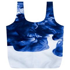 Moving Water And Ink Full Print Recycle Bag (xxxl) by artworkshop