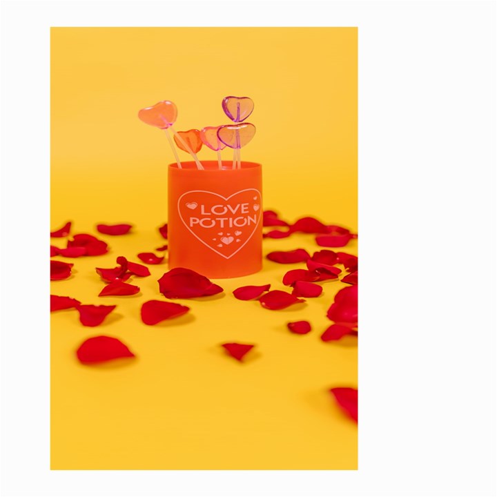 Valentine Day Heart Love Potion Small Garden Flag (Two Sides)