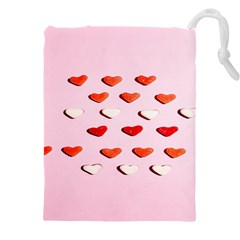 Lolly Candy  Valentine Day Drawstring Pouch (4xl) by artworkshop