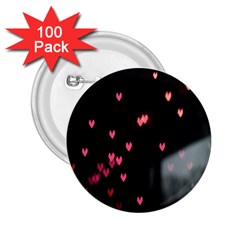 Love Valentine s Day 2 25  Buttons (100 Pack) 
