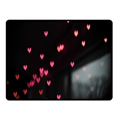 Love Valentine s Day Fleece Blanket (small)