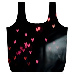 Love Valentine s Day Full Print Recycle Bag (xxl) by artworkshop