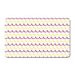 Pattern Waves Magnet (rectangular) by artworkshop