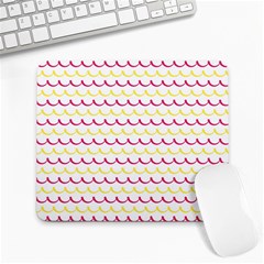 Pattern Waves Large Mousepad