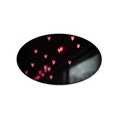 Love Valentine s Day Sticker Oval (10 Pack)