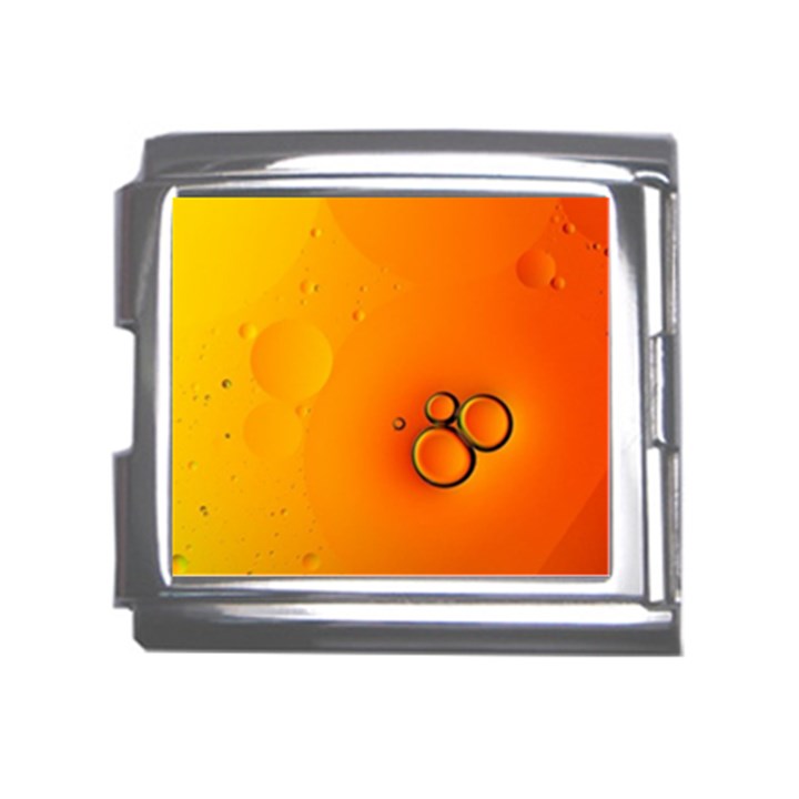 Wallpaper Liquid Bubbles Macro Orange Bright Mega Link Italian Charm (18mm)