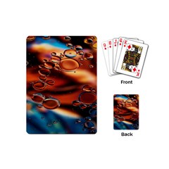 Copper Glow Playing Cards Single Design (mini) by artworkshop