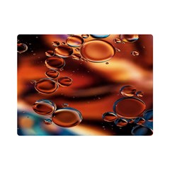 Copper Glow One Side Premium Plush Fleece Blanket (mini) by artworkshop