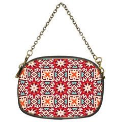 Geometric Pattern Seamless Abstract Chain Purse (one Side) by danenraven