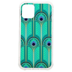 Gradient Art Deco Pattern Design Iphone 12 Mini Tpu Uv Print Case	 by artworkshop