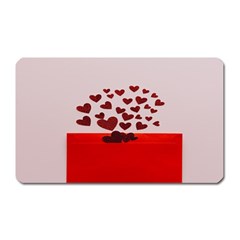 Love Envelope Logo Valentine Magnet (rectangular) by artworkshop