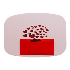 Love Envelope Logo Valentine Mini Square Pill Box by artworkshop