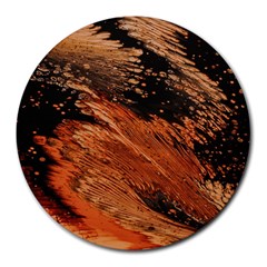 Painting Wallpaper Round Mousepad by artworkshop