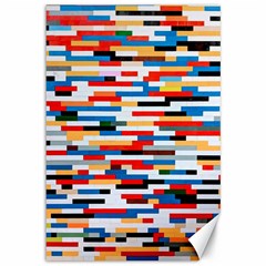 Pattern Wallpaper Canvas 12  X 18  by artworkshop