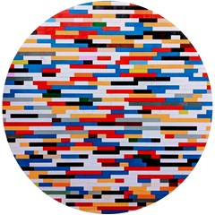 Pattern Wallpaper Uv Print Round Tile Coaster by artworkshop