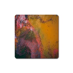 Pollock Square Magnet by artworkshop