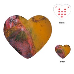Pollock Playing Cards Single Design (heart) by artworkshop