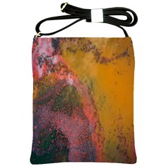 Pollock Shoulder Sling Bag by artworkshop